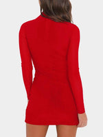 NEW FEELING Womens Red Mini Dresses