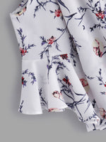NEW FEELING Womens White Blouses