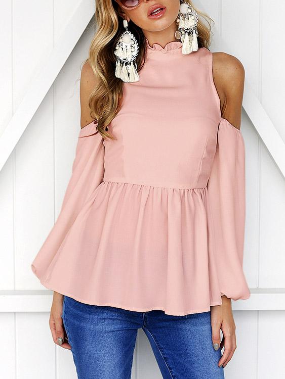 OEM ODM Womens Navy Blouses