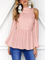 OEM ODM Womens Navy Blouses