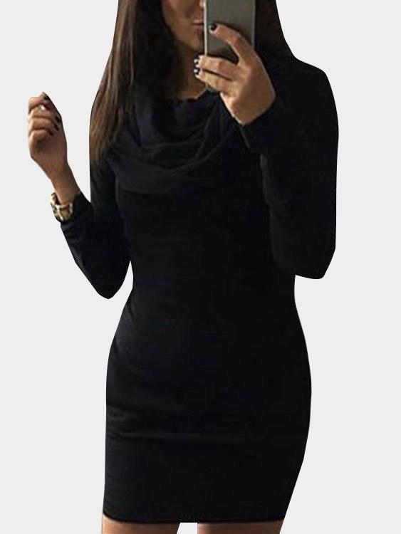 ODM Ladies Long Sleeve Mini Dresses
