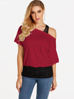 ODM Ladies Half Sleeve Blouses