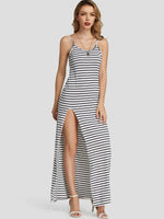 OEM Ladies White V-Neck Dresses