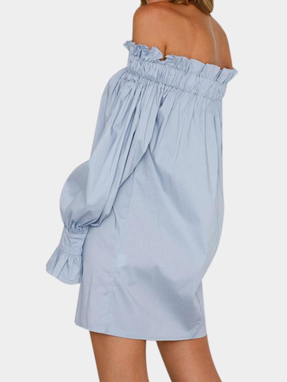 ODM Ladies Long Sleeve Dress