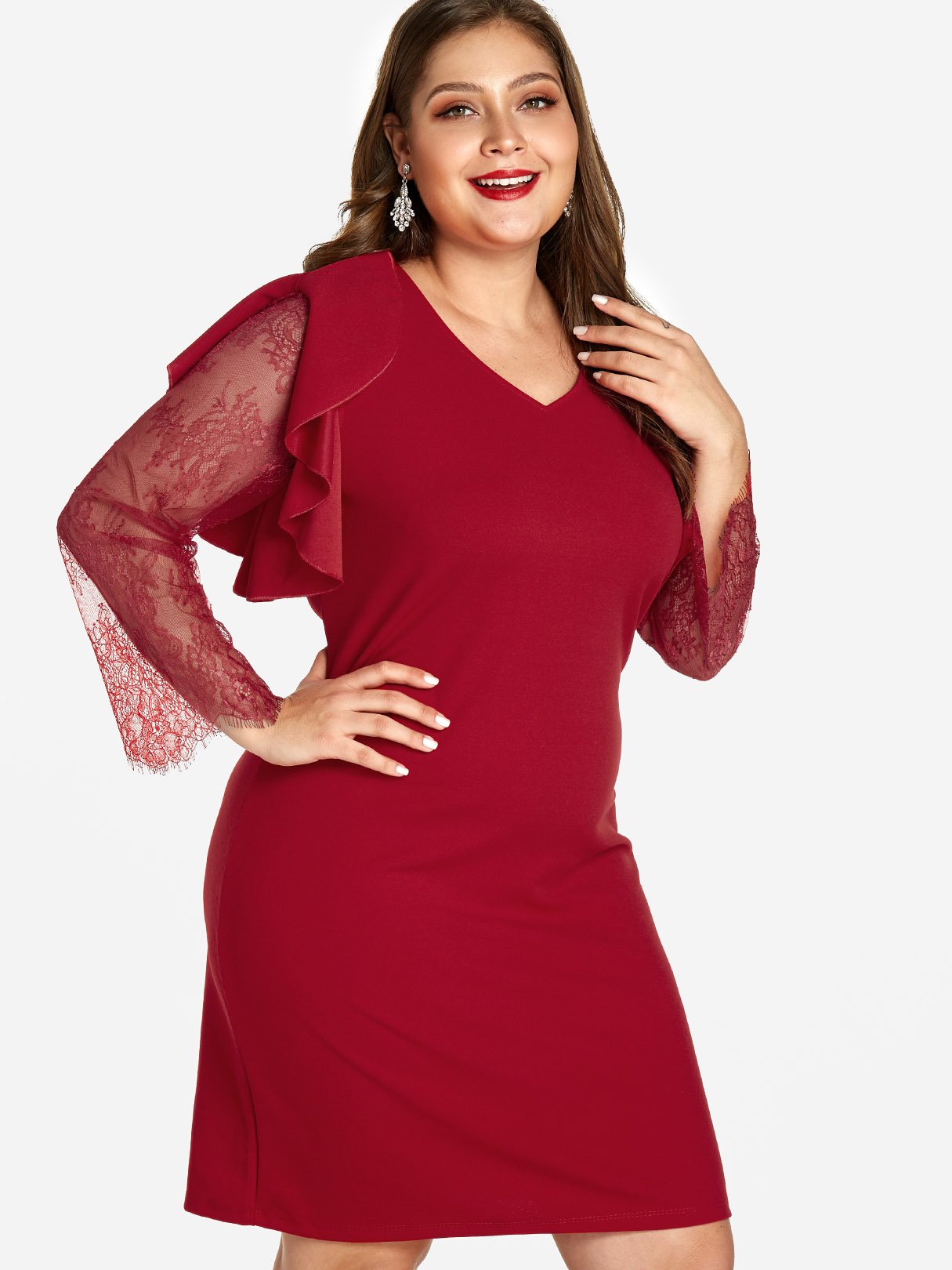 Custom Rose Gold Plus Size Bridesmaid Dresses
