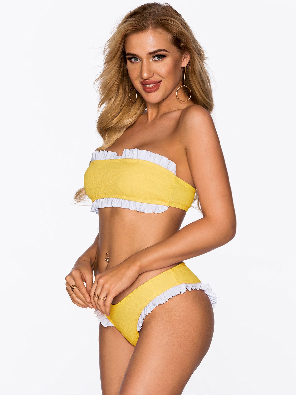 OEM Ladies Yellow Bikinis