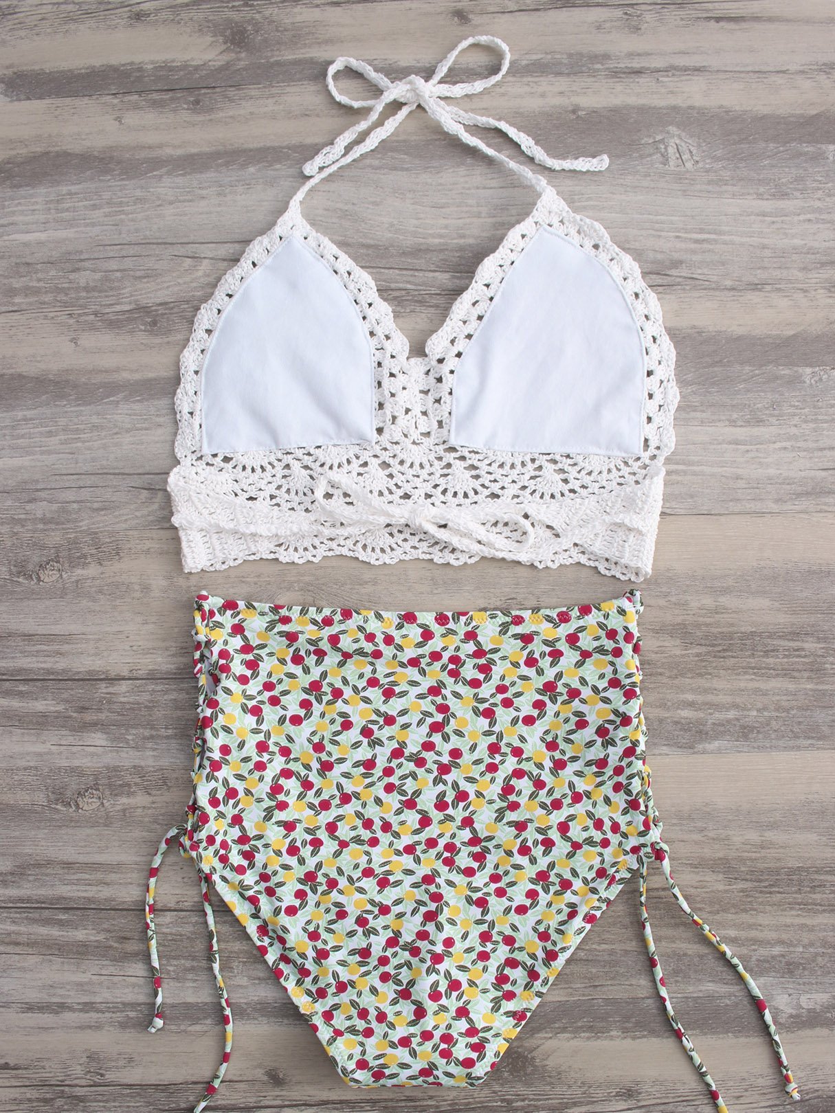 NEW FEELING Womens Floral Bikinis