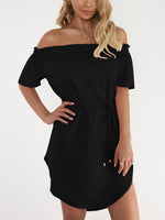 ODM Ladies Short Sleeve Mini Dress