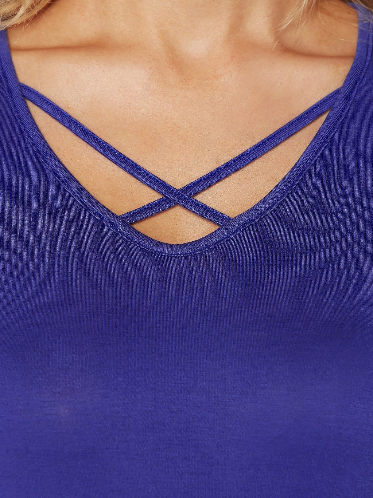 OEM ODM Ladies Navy T-Shirts
