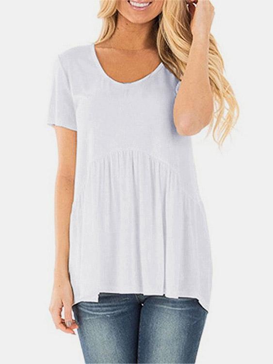 Wholesale V-Neck Short Sleeve T-Shirts