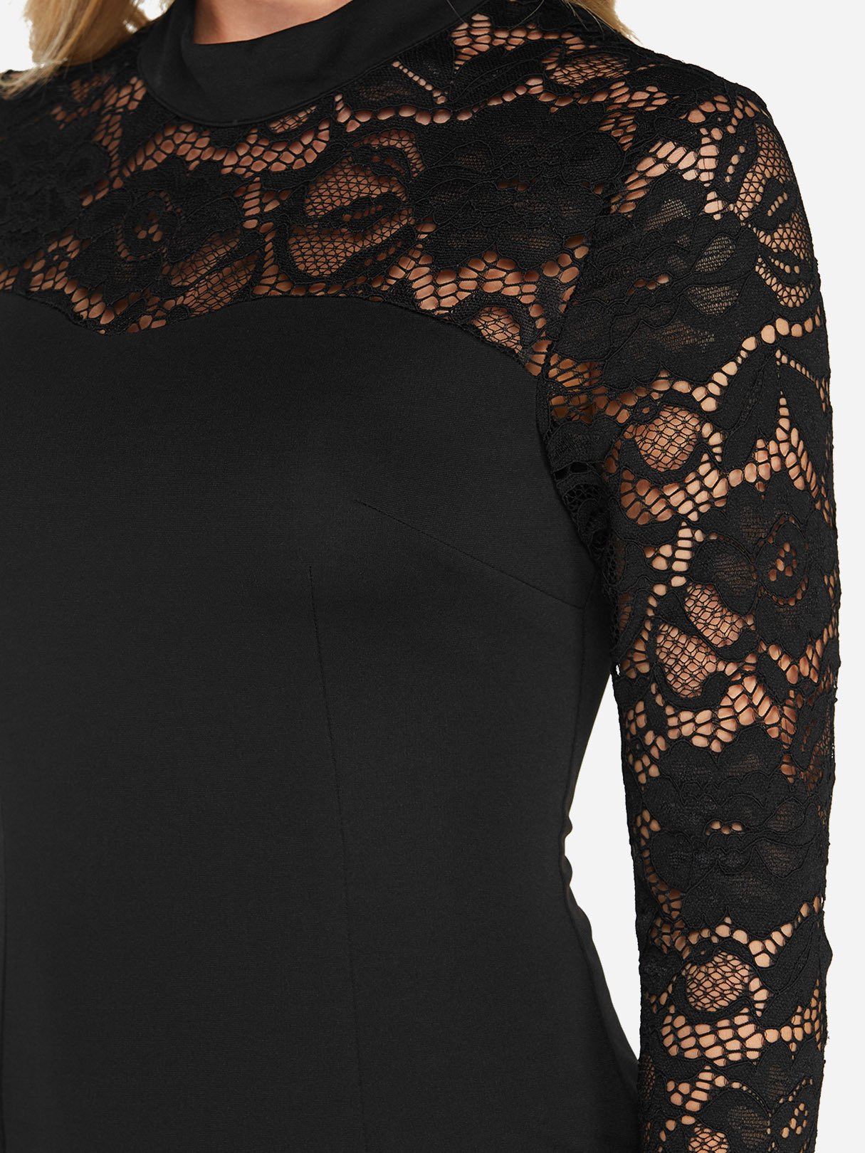 OEM ODM Black And White Floral Shift Dress