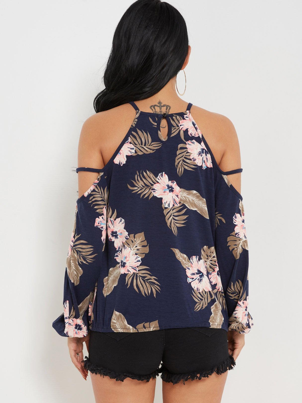 NEW FEELING Womens Navy T-Shirts