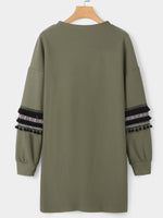 OEM ODM Womens Long Sleeve Mini Dress
