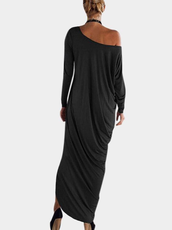 NEW FEELING Womens Black Casual Dresses