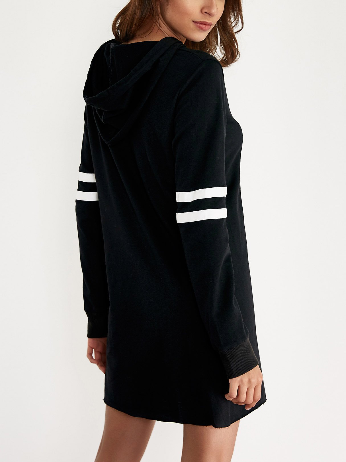 NEW FEELING Womens Black Shirt Dresses