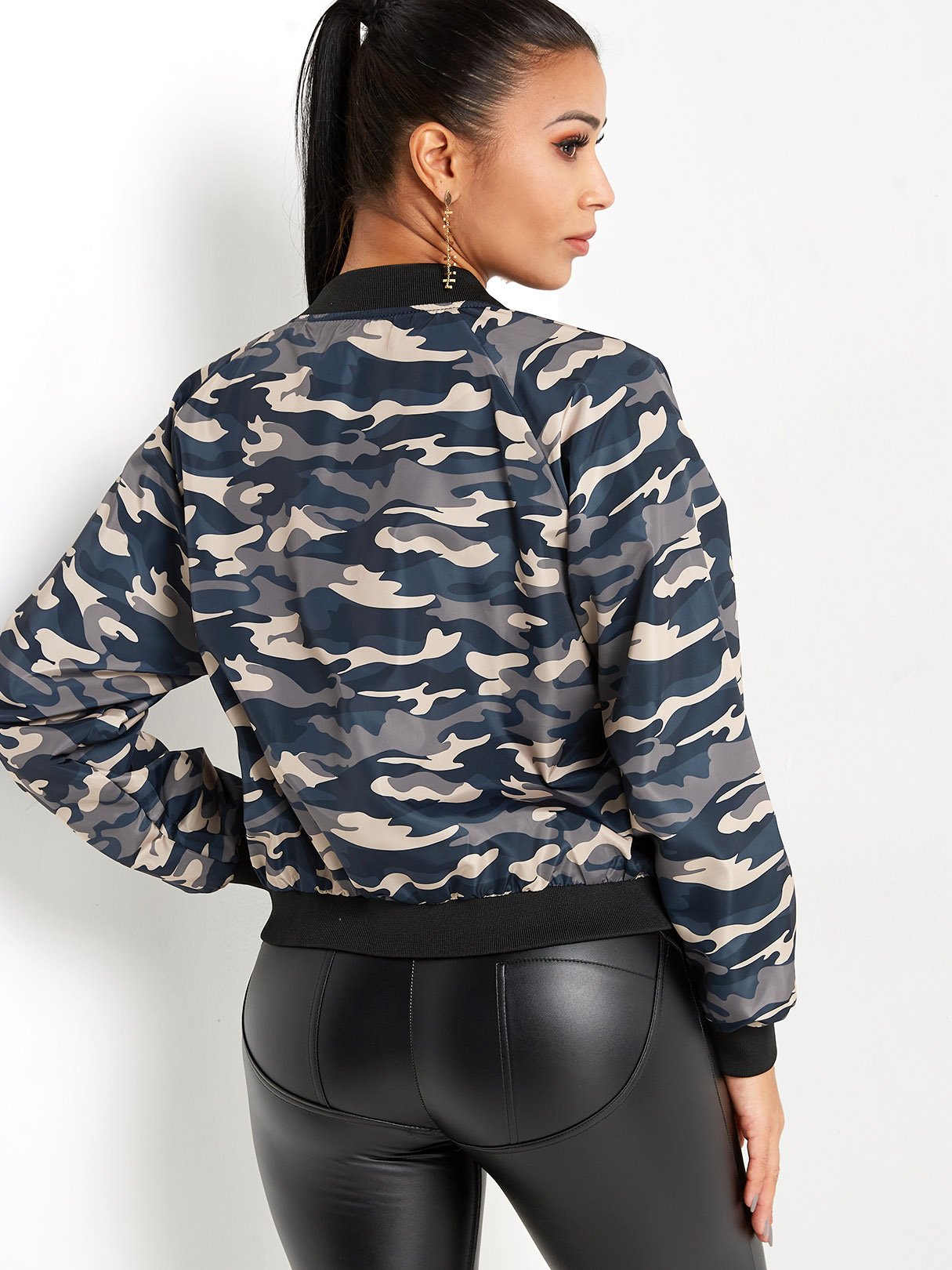 NEW FEELING Womens Camo Coats
