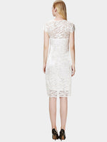 NEW FEELING Womens White Mini Dresses