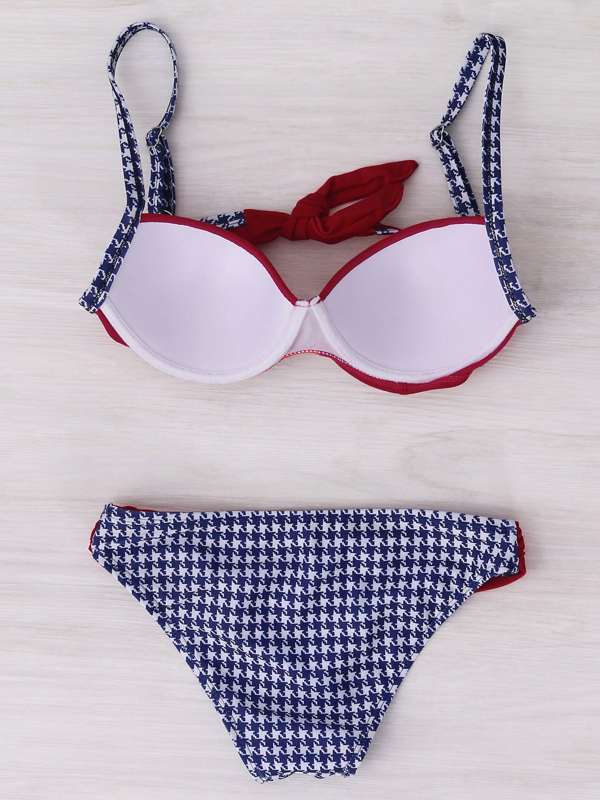 OEM ODM Grey Triangle Bikini Top