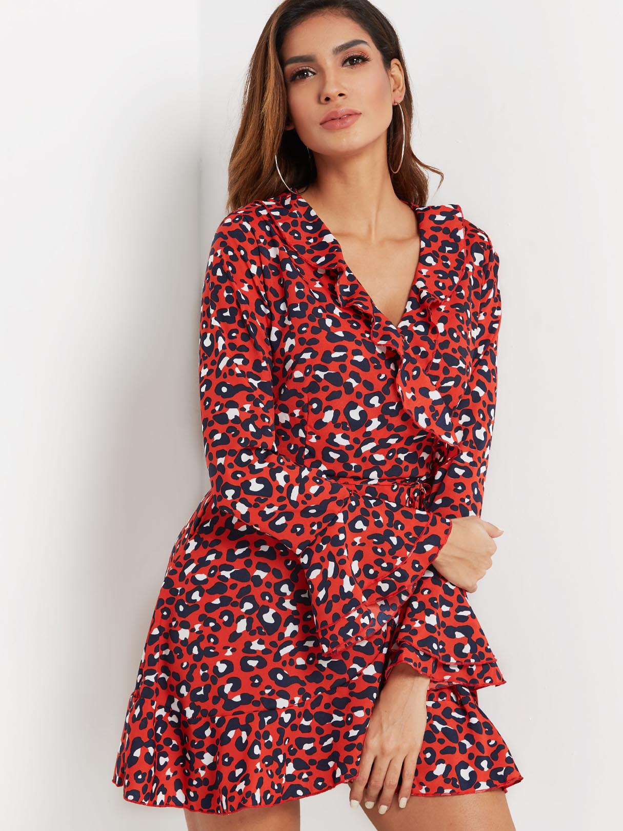 ODM Ladies Long Sleeve Mini Dress