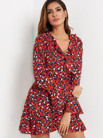 ODM Ladies Long Sleeve Mini Dress