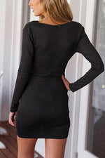 NEW FEELING Womens Black Sexy Dresses