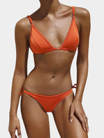 OEM ODM Red Black Bikini