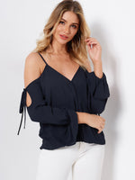 ODM Ladies Long Sleeve Blouses