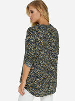 NEW FEELING Womens Black Blouses