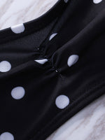 ODM Black And White Striped Bikinis