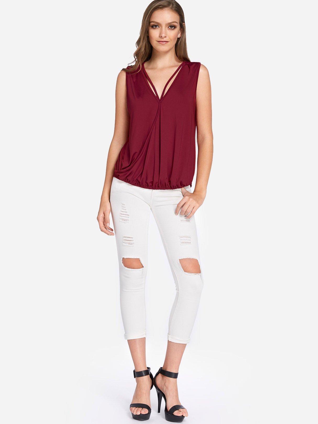 OEM ODM Womens Sleeveless Tank Top