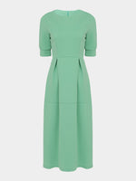 Wholesale High-Waist Dresses With 1/2 Length Sleeves