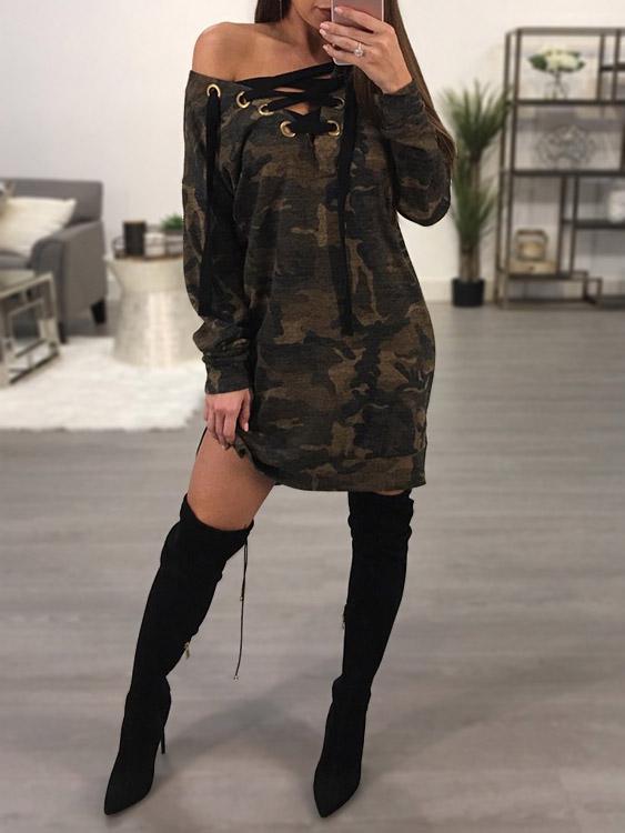 Wholesale Camo V-Neck One Shoulder Long Sleeve Camouflage Lace-Up Slit Sexy Dresses | Mexican Clothing Manufacturers new-feeling.co.za Wholesale Camo V-Neck One Shoulder Long Sleeve Camouflage Lace-Up Slit Sexy Dresses | Mexican Clothing Manufacturers new-feeling.co.za