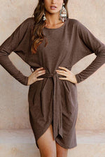 OEM Ladies Coffee Mini Dresses