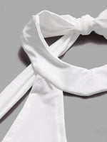 OEM Ladies White Crop Top