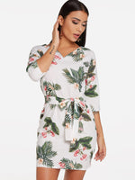 OEM Ladies White Mini Dresses