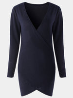 NEW FEELING Womens Navy Mini Dresses
