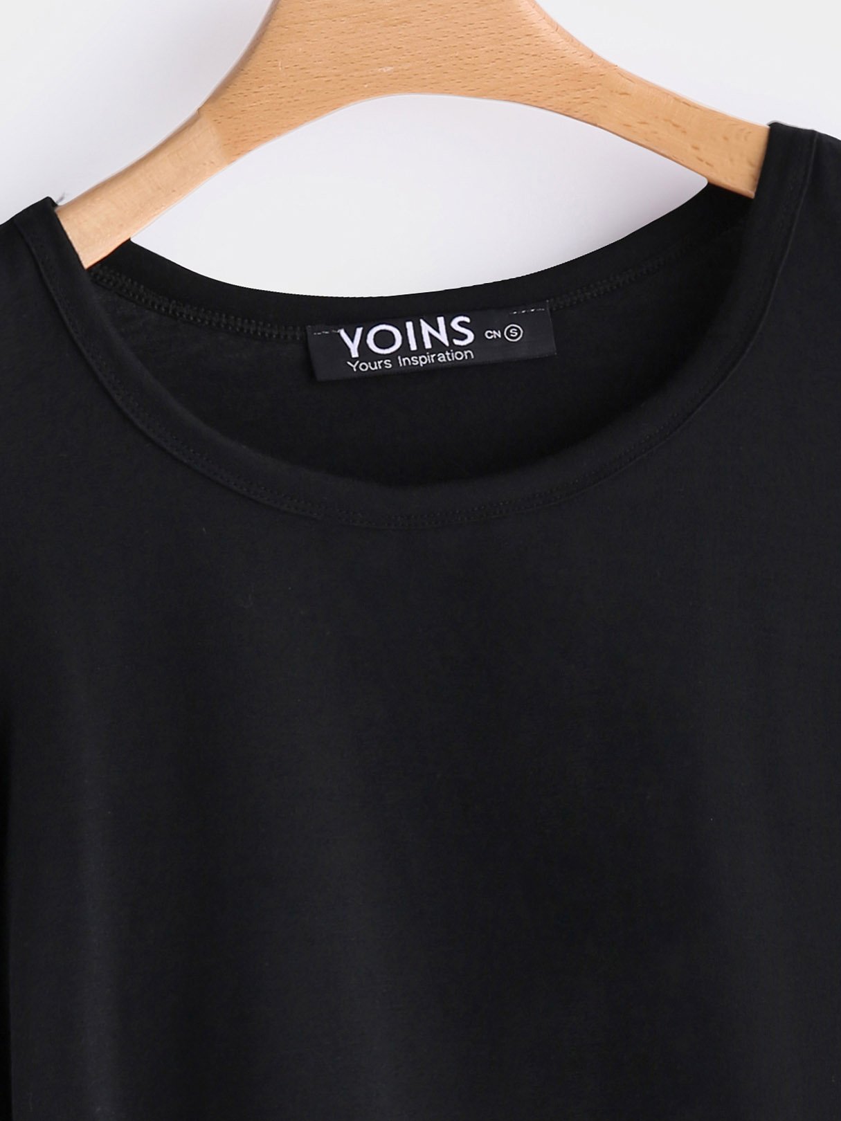 OEM Ladies Black T-Shirts