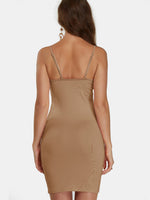 NEW FEELING Womens Khaki Mini Dresses