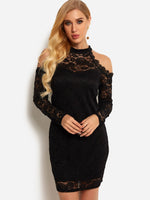 NEW FEELING Womens Black Mini Dresses