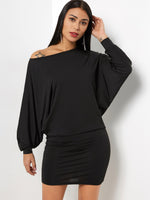 ODM Ladies Long Sleeve Mini Dresses