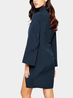 NEW FEELING Womens Navy Sexy Dresses