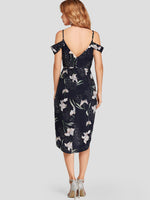 Custom Womens Floral Print Dress