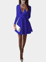 NEW FEELING Womens Black Mini Dresses