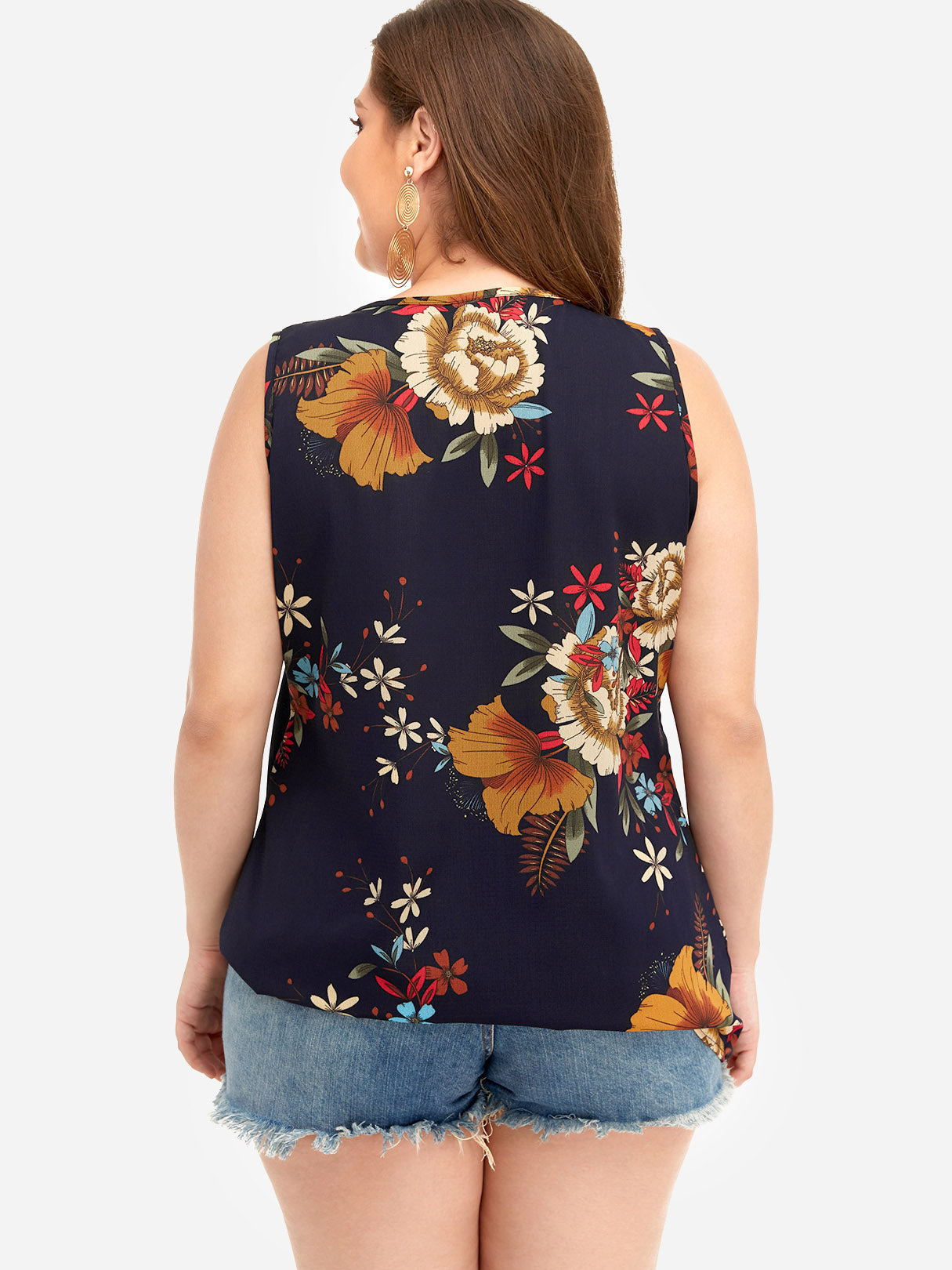 Custom Ladies Plus Size Black Tops