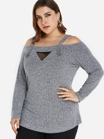 ODM Ladies Long Sleeve Plus Size Tops