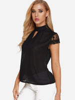 OEM Ladies Black Blouses