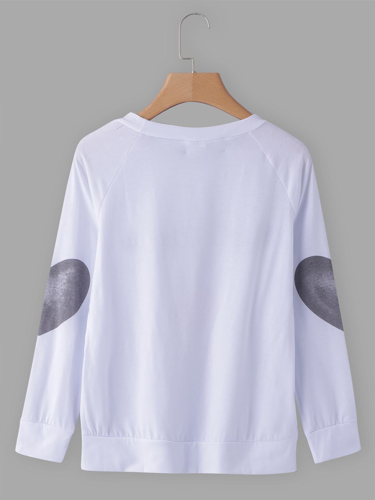 NEW FEELING Womens White T-Shirts