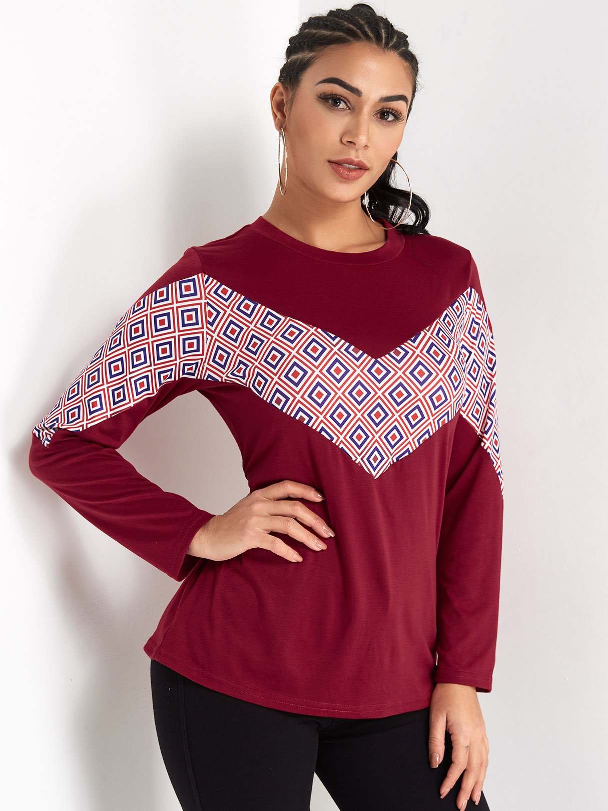 OEM Ladies Burgundy T-Shirts
