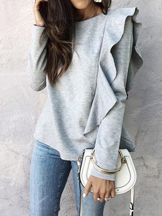 ODM Ladies Long Sleeve Top