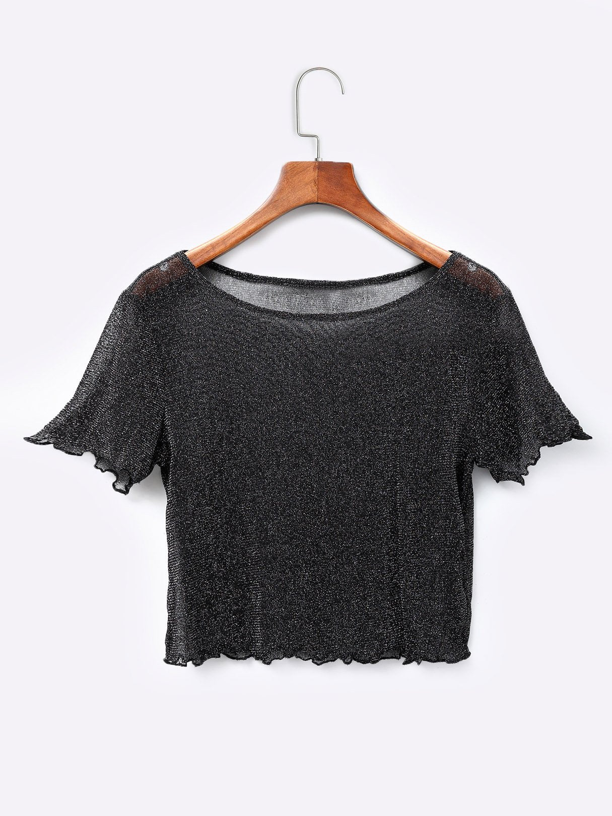 OEM Ladies Black T-Shirts